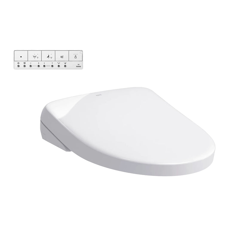 TOTO WASHLET® S7A · Asiento de Bidé Electrónico Alargado (Contemporáneo) - Blanco