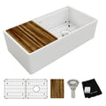 Elkay Tarja Fireclay 36" x 18-13/16" x 9-5/8" de Un Tazón Farmhouse (Kit) — vista de producto