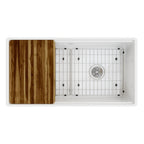 Elkay Tarja Fireclay 36" x 18-13/16" x 9-5/8" de Un Tazón Farmhouse (Kit) — vista de producto