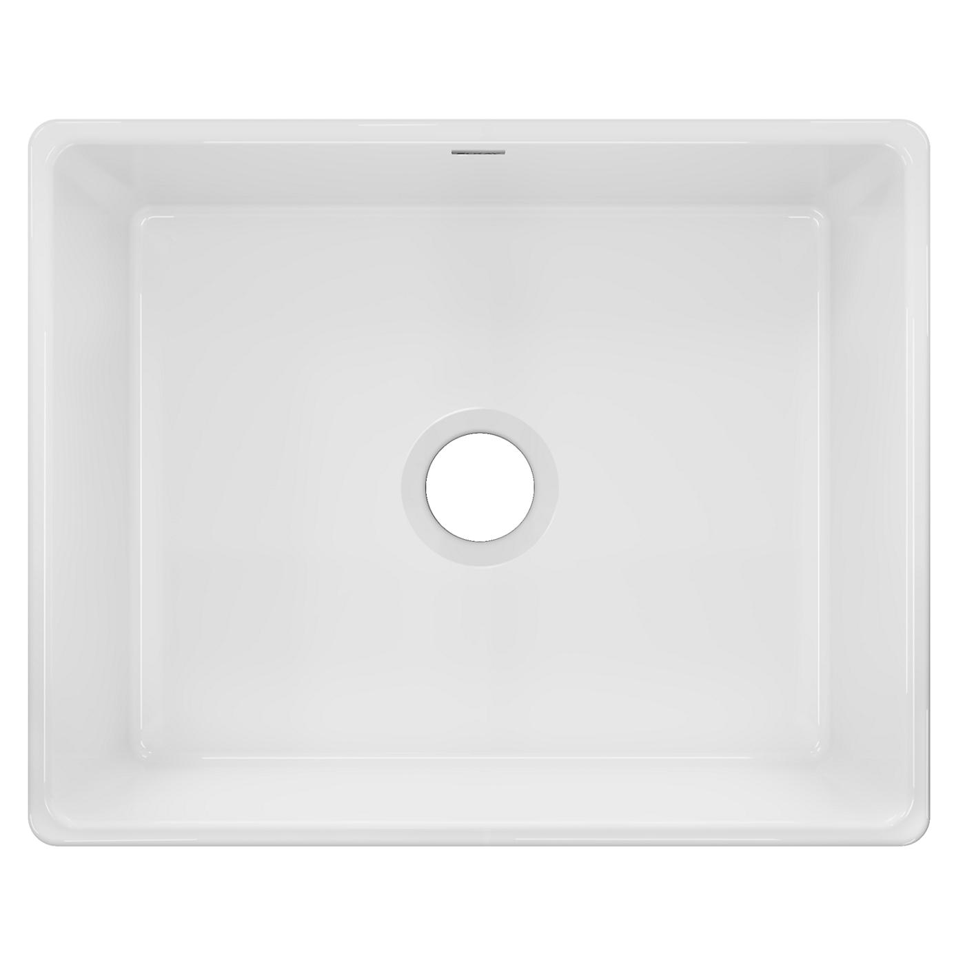 Elkay Tarja Fireclay 24-7/16" x 19-11/16" x 9-1/8" de Un Tazón Farmhouse — vista de producto