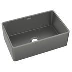 Elkay Tarja Fireclay 30" x 19-15/16" x 9-1/8" de Un Tazón Farmhouse Gris — vista de producto