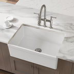 Elkay Tarja Fireclay 30" x 19-15/16" x 9-1/8" de Un Tazón Farmhouse Blanco — vista de producto
