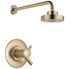 Brizo Odin Trim de Regadera Termostático (Solo Regadera) — Oro Luxe