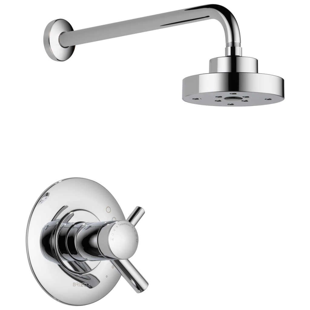 Brizo Odin Trim de Regadera Termostático (Solo Regadera) — Cromo
