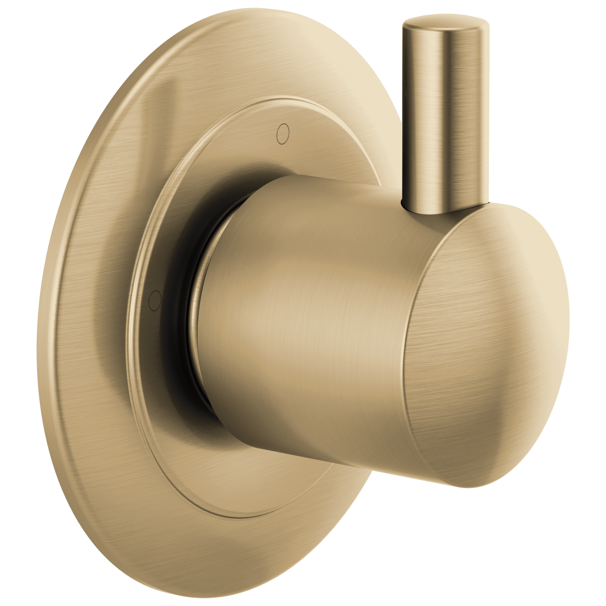 Brizo Odin Trim de Desviador de 3 Funciones — Oro Luxe — Palanca