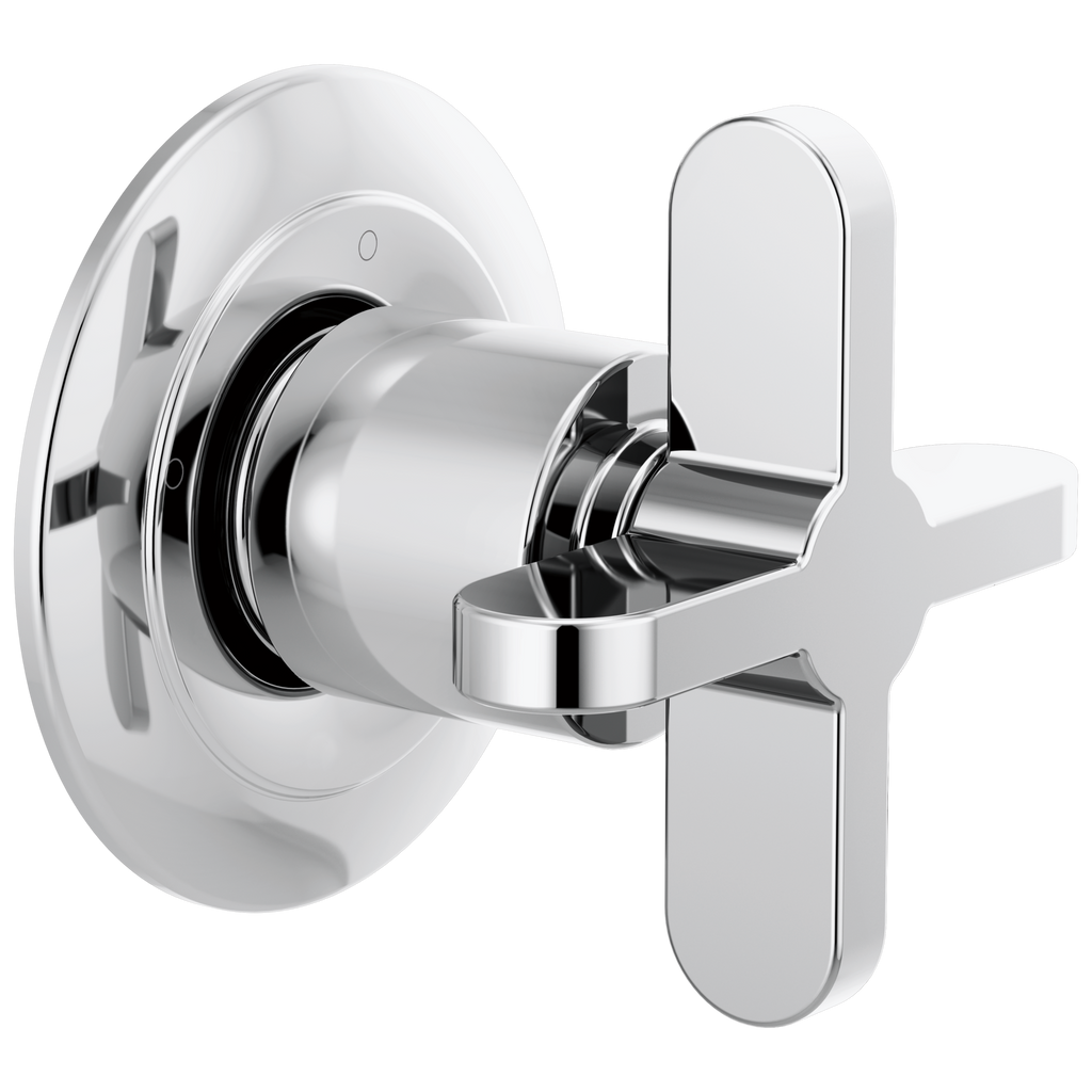 Brizo Odin Trim de Desviador de 3 Funciones — Cromo — Cruceta