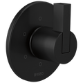 Brizo Litze Trim de Desviador de 6 Funciones — Negro Mate — Palanca