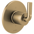 Brizo Litze Trim de Desviador de 6 Funciones — Oro Luxe — Palanca Notch