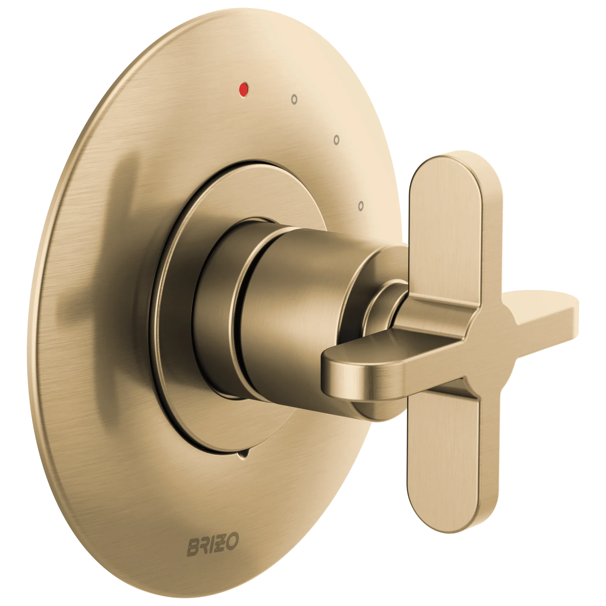 Brizo Odin Trim de Válvula de Presión Balanceada — Oro Luxe — Cruceta
