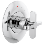 Brizo Odin Trim de Válvula de Presión Balanceada — Cromo — Cruceta