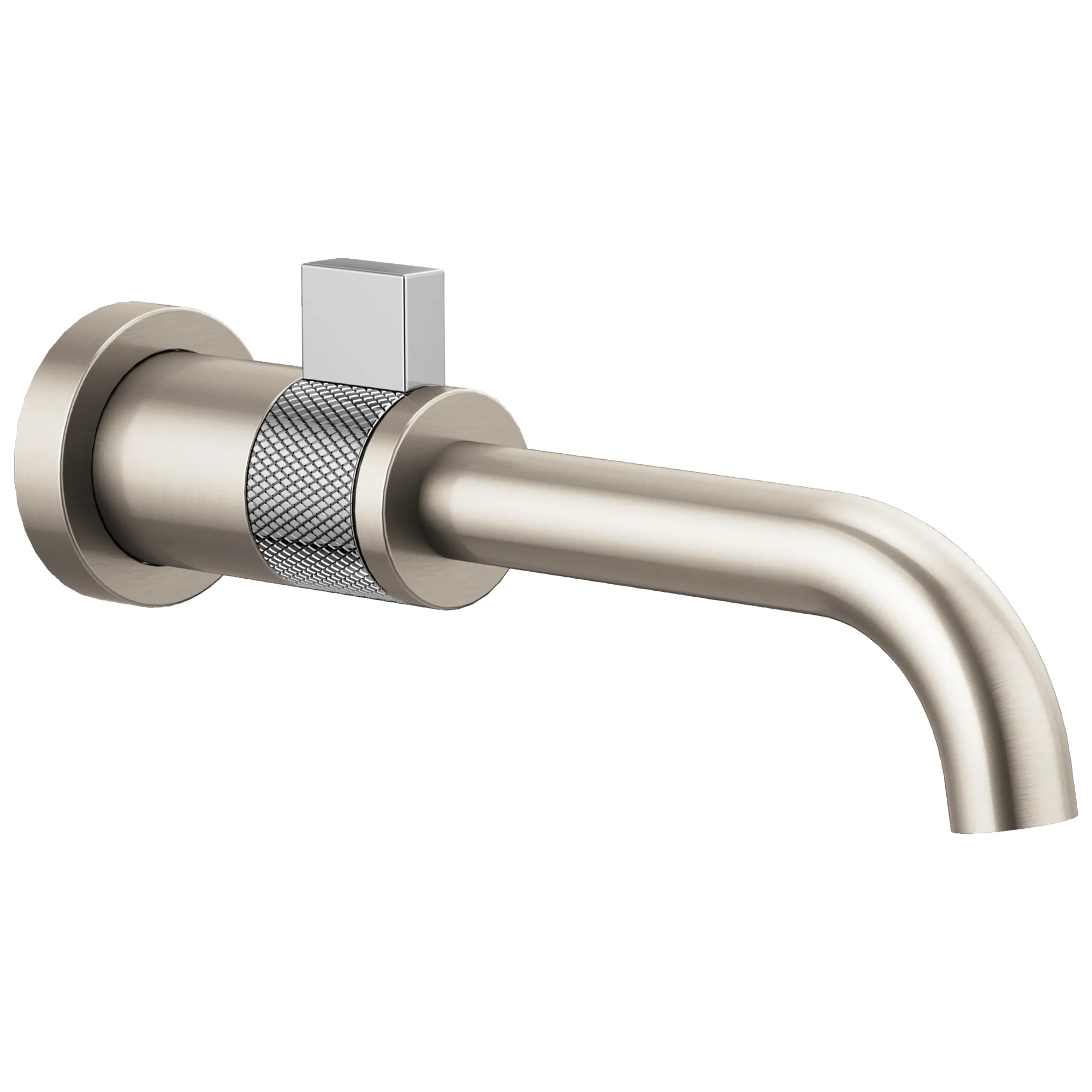 Brizo Litze Monomando de Pared para Lavabo — Níquel Luxe / Cromo Pulido