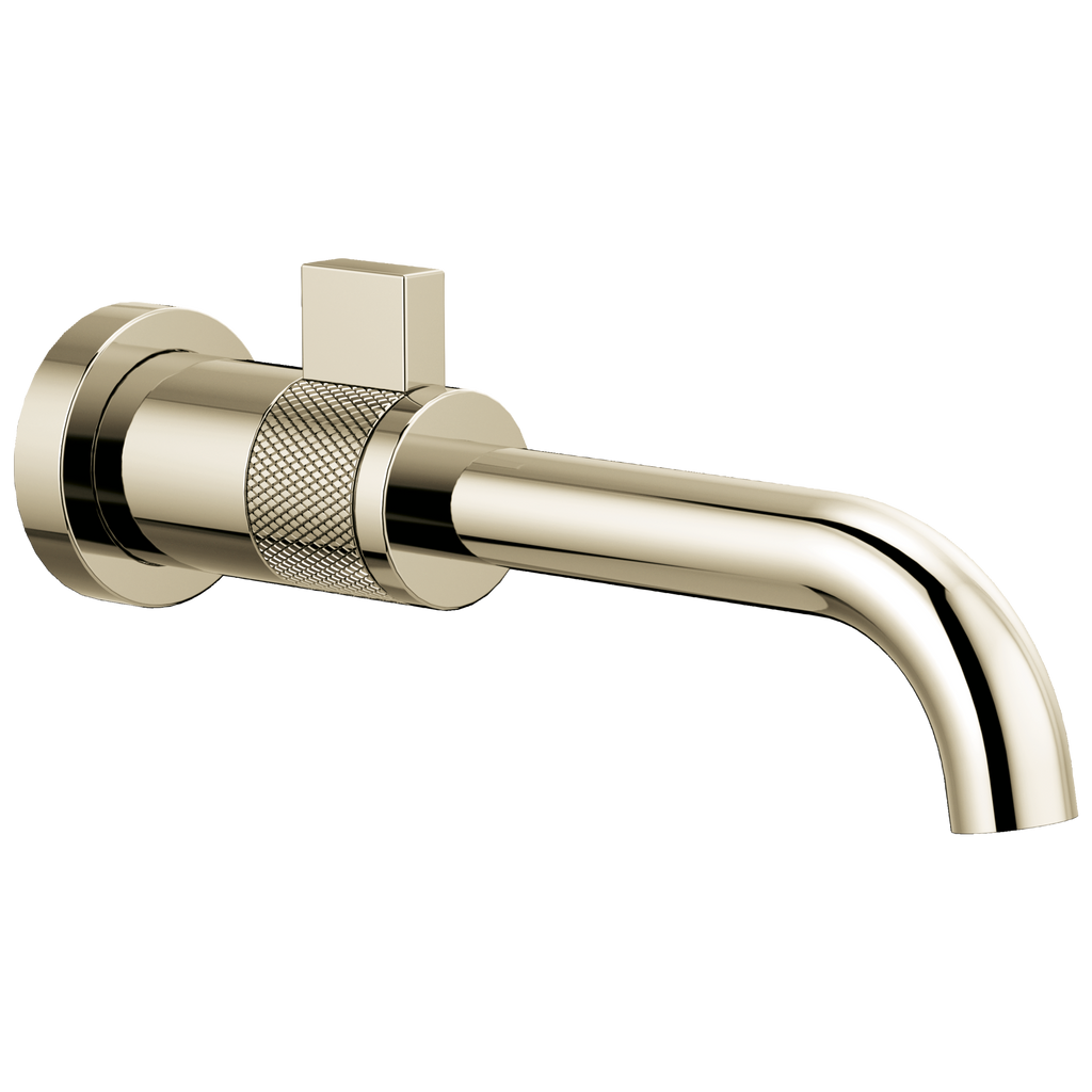 Brizo Litze Monomando de Pared para Lavabo — Níquel Pulido