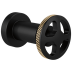 Brizo Litze Control de Volumen Sensori® — Manija Volante — Negro Mate / Oro Luxe