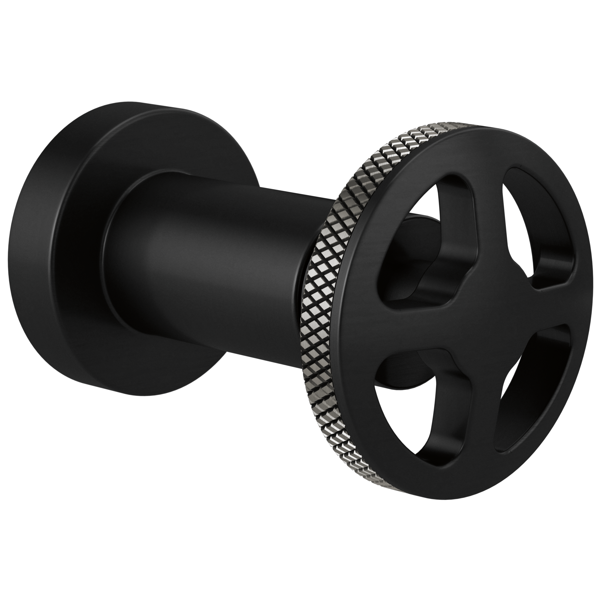 Brizo Litze Control de Volumen Sensori® — Manija Volante — Negro Mate / Acero Luxe