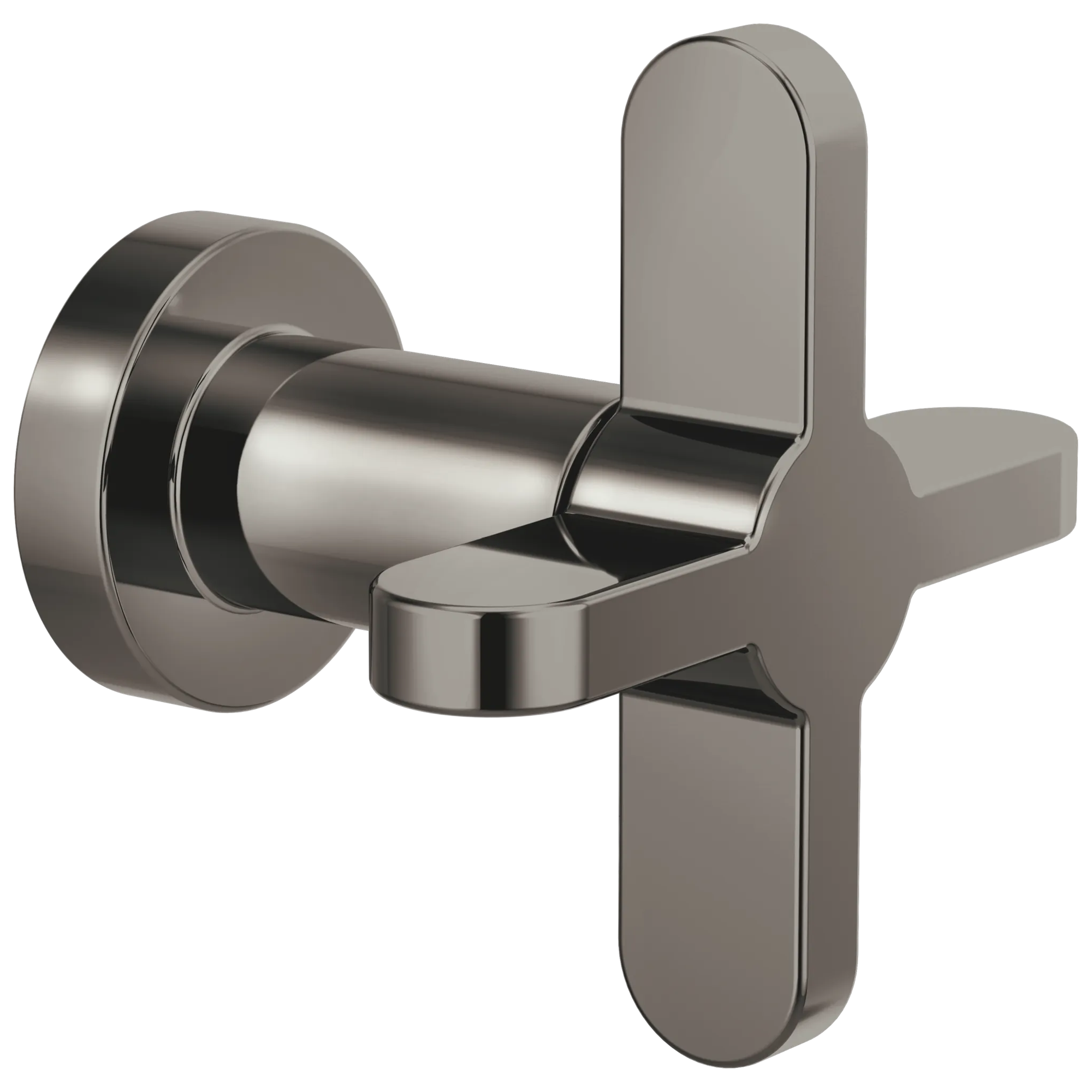 Brizo Odin Control de Volumen Sensori® — Manija Cruceta — Ónix Negro Brilliance