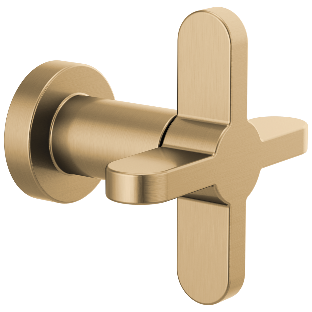 Brizo Odin Control de Volumen Sensori® — Manija Cruceta — Oro Luxe