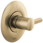 Brizo Odin Trim de Válvula Termostática Sensori® — Oro Luxe — Palanca