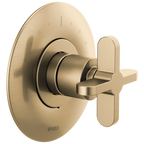 Brizo Odin Trim de Válvula Termostática Sensori® — Oro Luxe — Cruceta