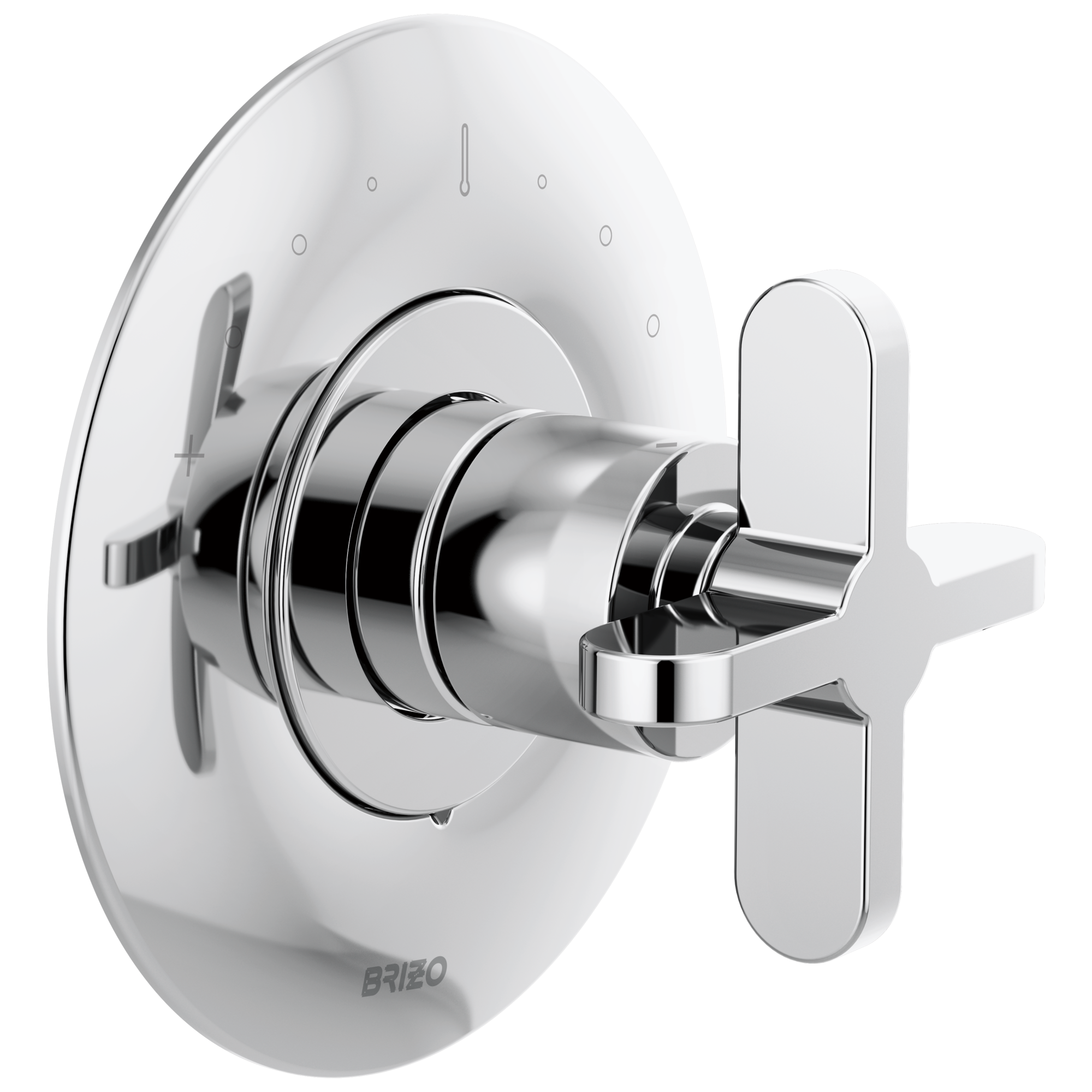 Brizo Odin Trim de Válvula Termostática Sensori® — Cromo — Cruceta