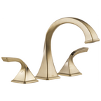 Brizo Virage Llenador de Tina Roman de Cubierta — Oro Luxe