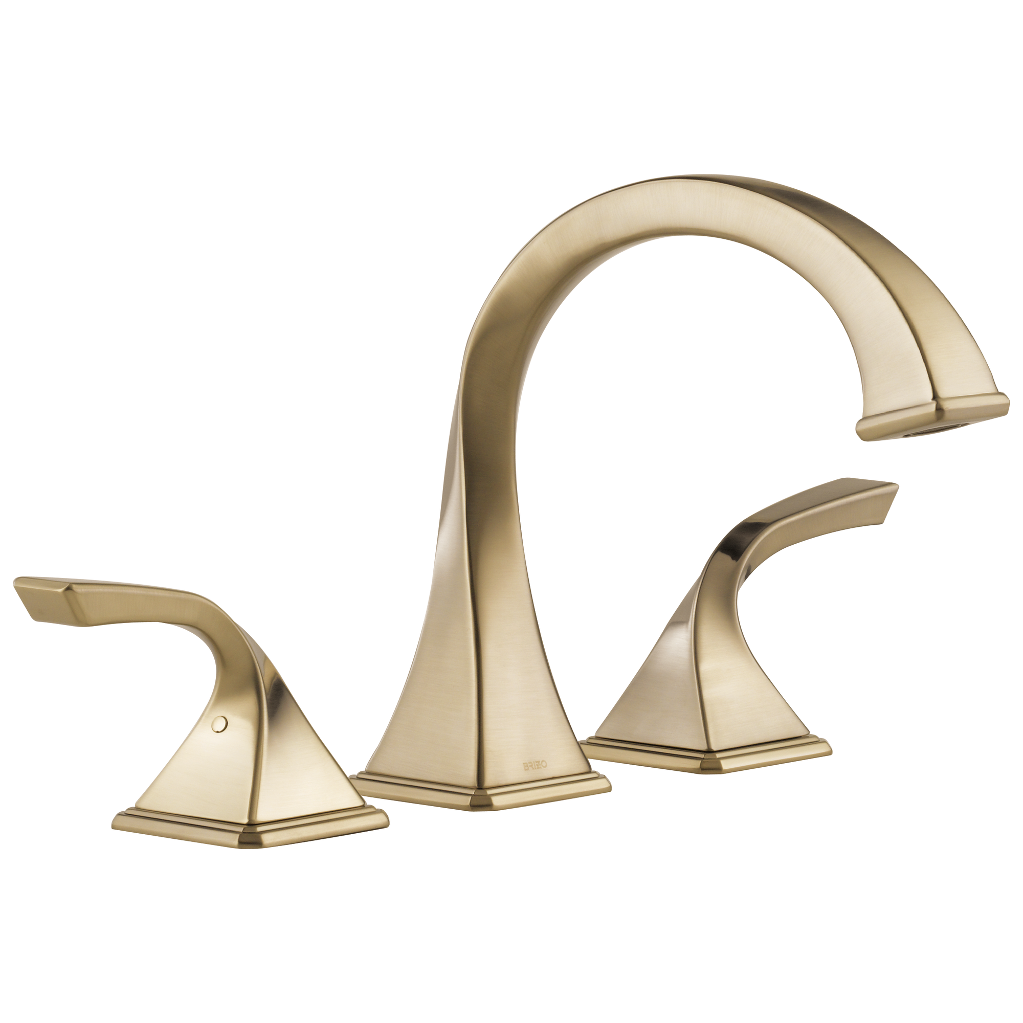 Brizo Virage Llenador de Tina Roman de Cubierta — Oro Luxe