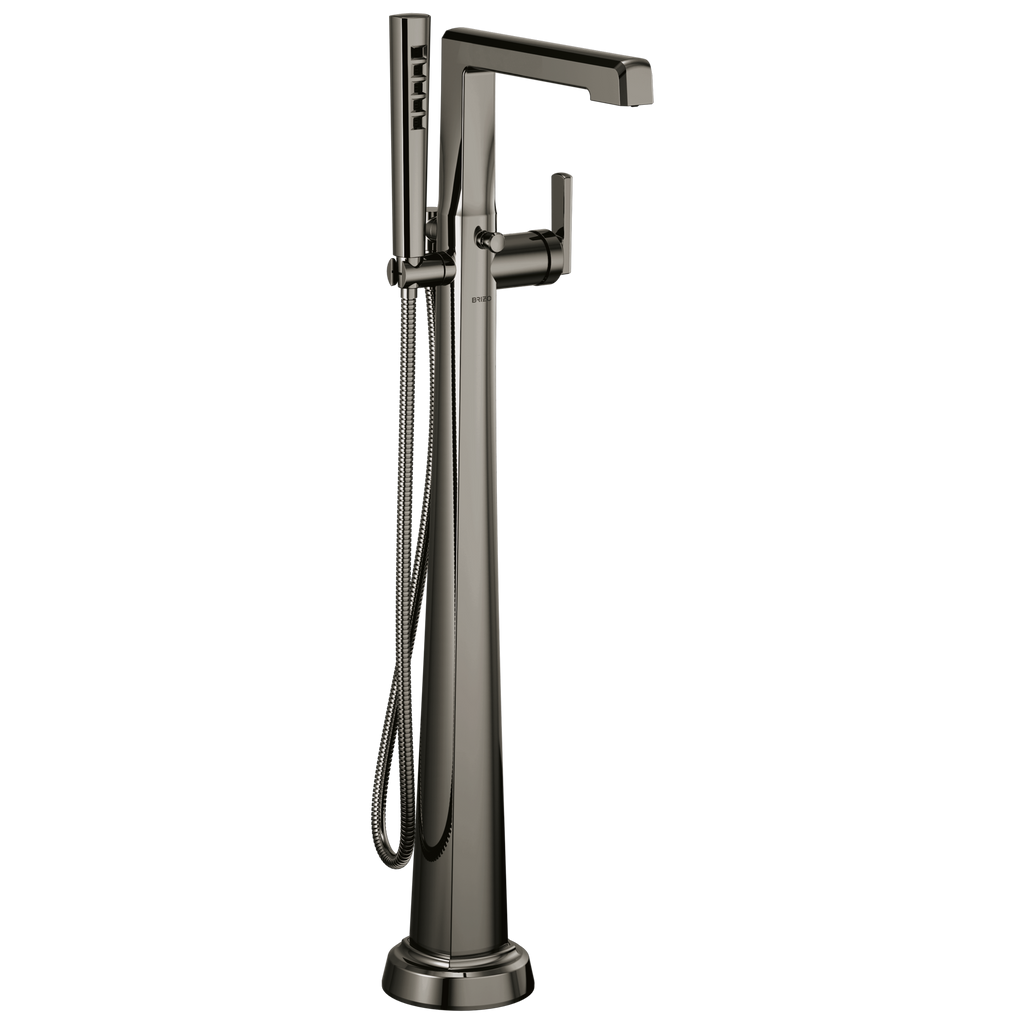 Brizo Levoir Llenador de Tina de Piso — Ónix Negro Brilliance