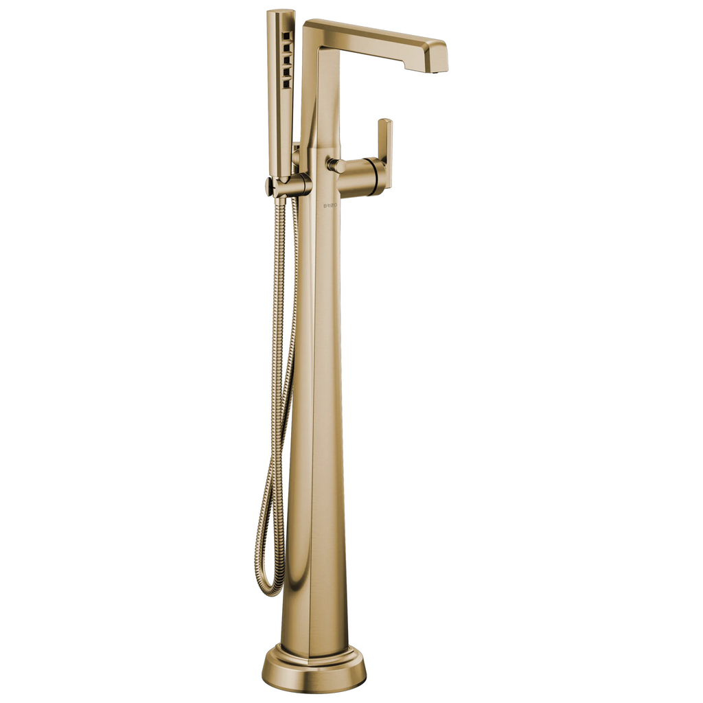 Brizo Levoir Llenador de Tina de Piso — Oro Luxe