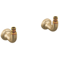 Brizo Faircroft Unión de Montaje a Pared — Larga — Oro Luxe