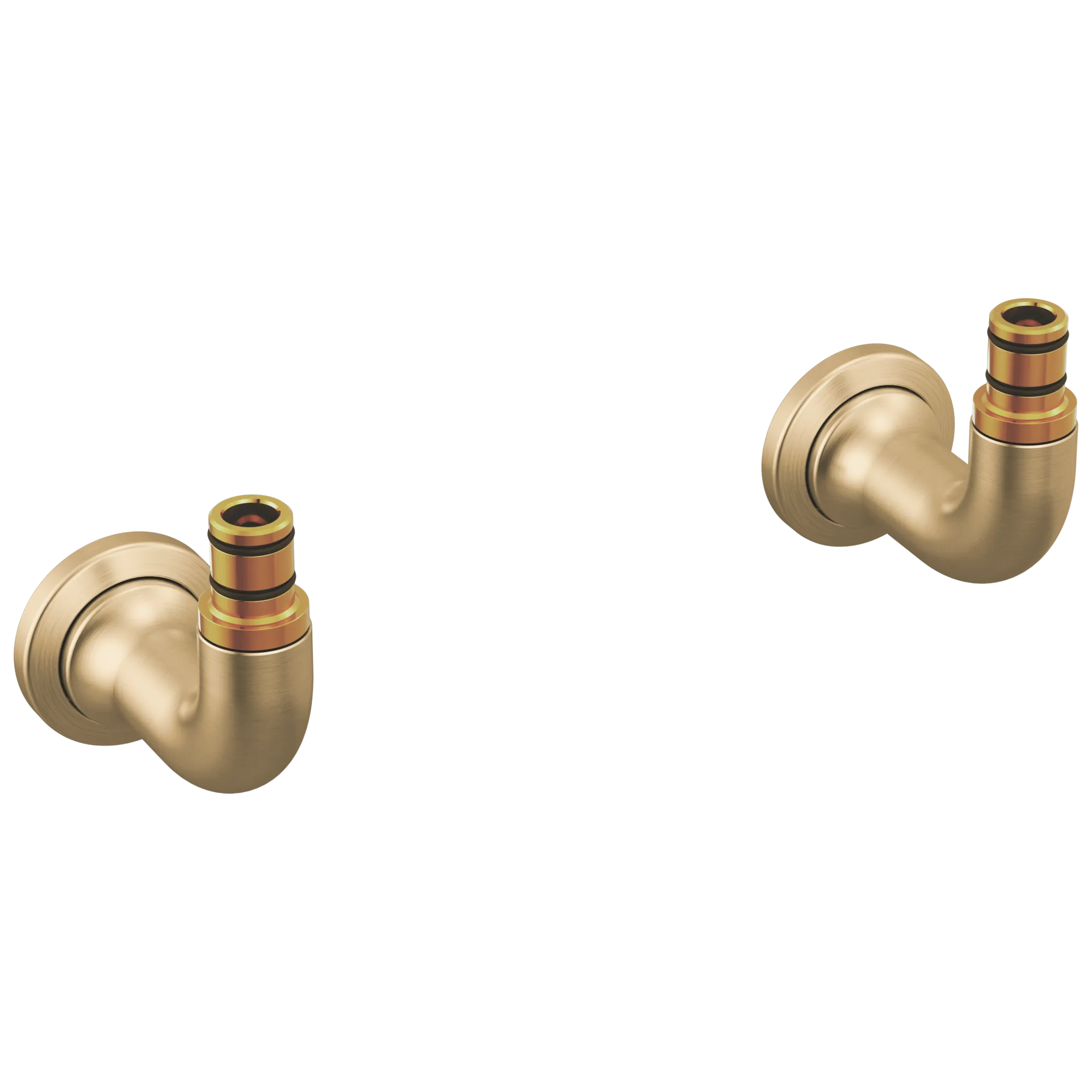 Brizo Faircroft Unión de Montaje a Pared — Larga — Oro Luxe