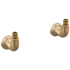 Brizo Faircroft Unión de Montaje a Pared — Corta — Oro Luxe