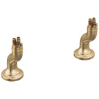 Brizo Faircroft Deck Mount Riser — Angulado — Oro Luxe