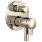 Brizo Odin Trim de Regadera Termostático con Desviador de 3 Funciones — Níquel Pulido