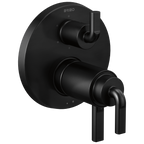 Brizo Litze Regadera Termostática con Desviador de 6 Funciones (Trim) — Negro Mate — Palanca Notch