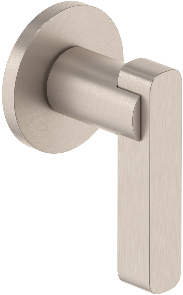 California Faucets San Elijo Llave de Pared o Cubierta - Base Redonda - Níquel Satinado