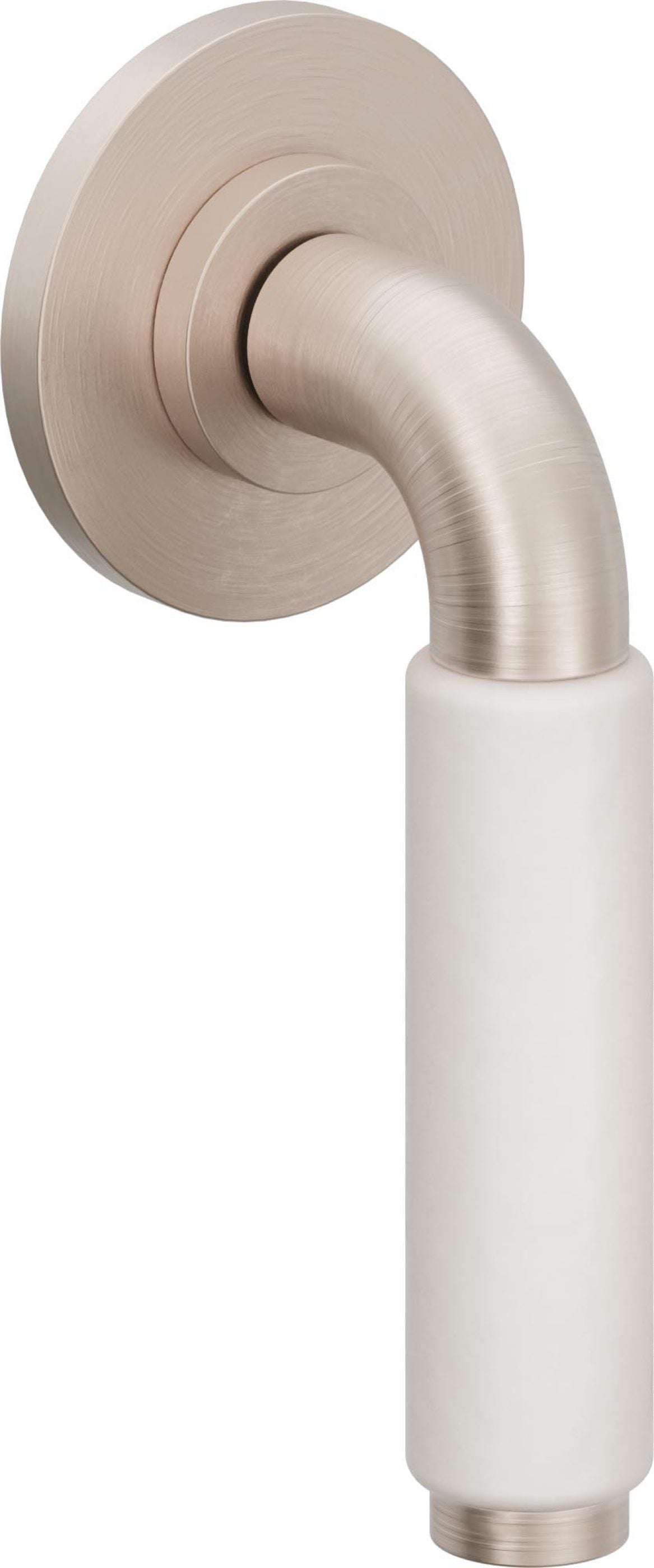 California Faucets Cayucos Llave de Pared - Palanca de Porcelana Blanca