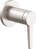 California Faucets D Street Llave de Pared o Cubierta - Palanca Plana - Satin Nickel