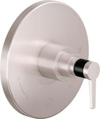 California Faucets D Street Balance de Presión Doble - Palanca Plana - Satin Nickel