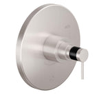 California Faucets D Street Balance de Presión - Palanca Redonda - Satin Nickel