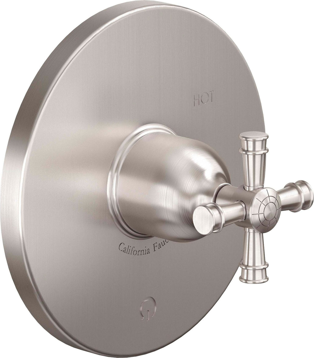 California Faucets Trousdale Balance de Presión - Níquel Satinado