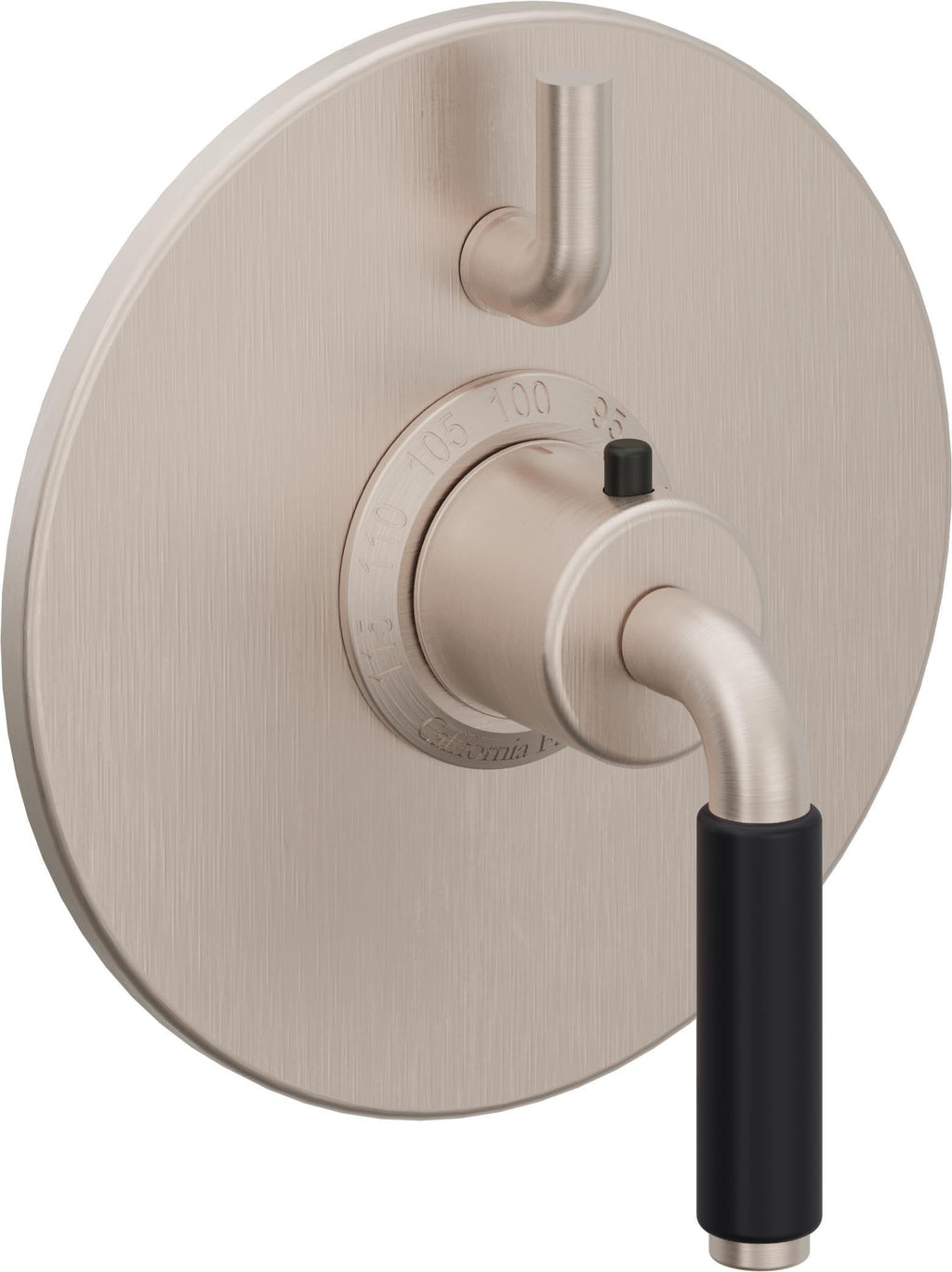 California Faucets Cayucos StyleTherm con Control de Volumen Individual - Palanca Art Deco
