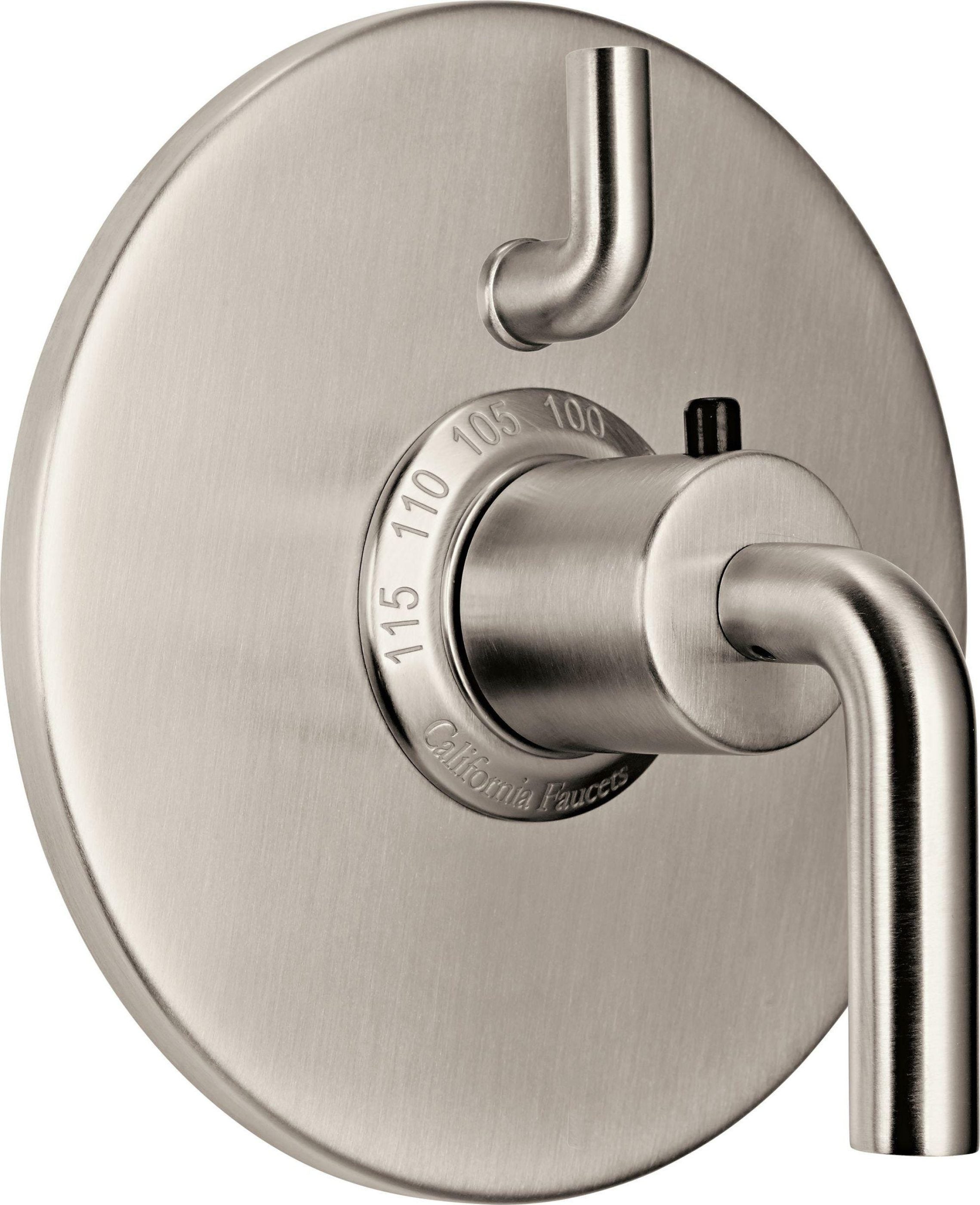 California Faucets Tamalpais Juego de StyleTherm con Control de Volumen Sencillo Solamente