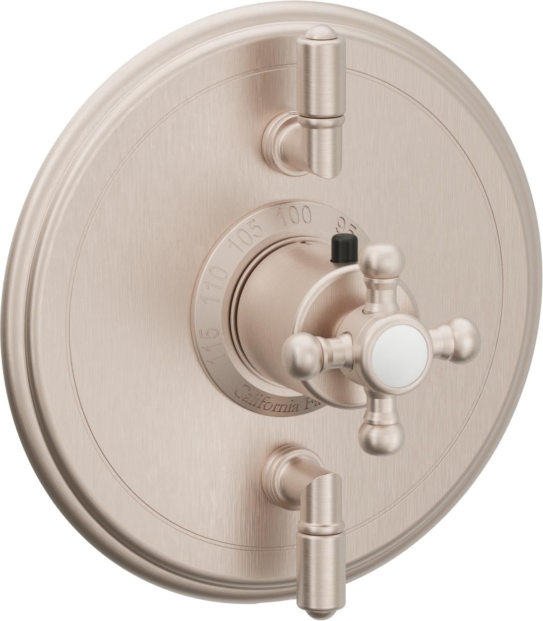 California Faucets Del Mar Round StyleTherm Plates