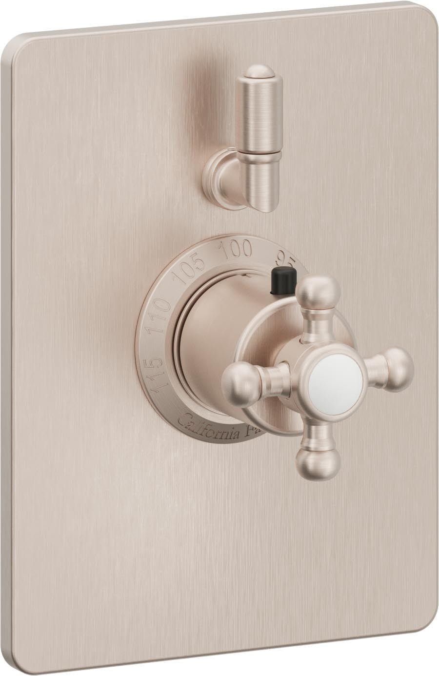 California Faucets Del Mar Rectangular StyleTherm Plates