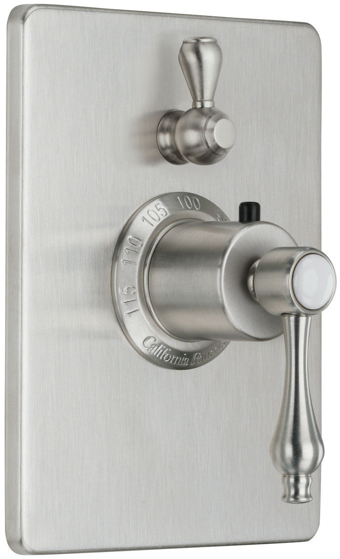 California Faucets Salinas Rectangular StyleTherm Plates
