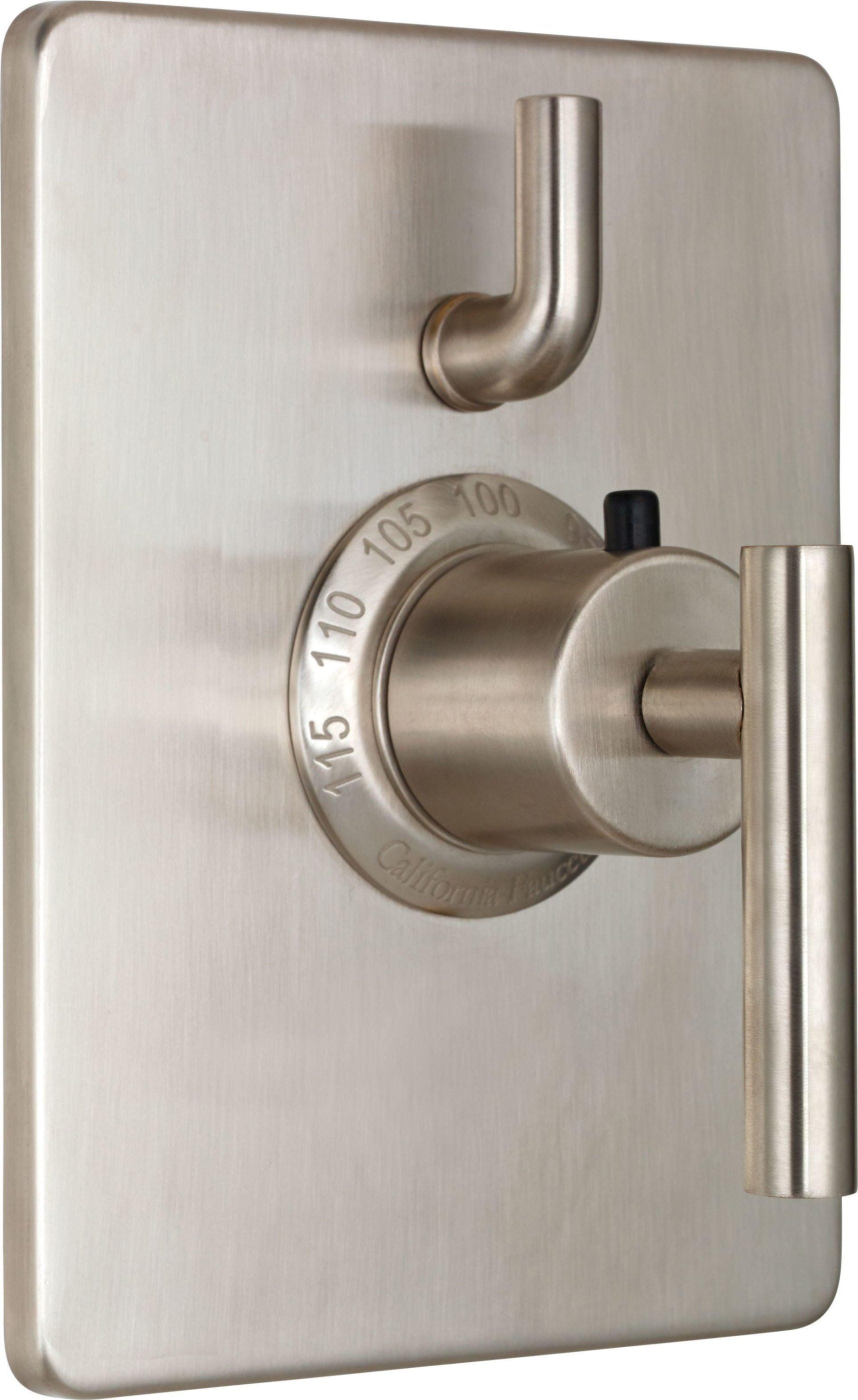 California Faucets Tiburon StyleTherm con Control de Volumen Sencillo - Manija de Palanca