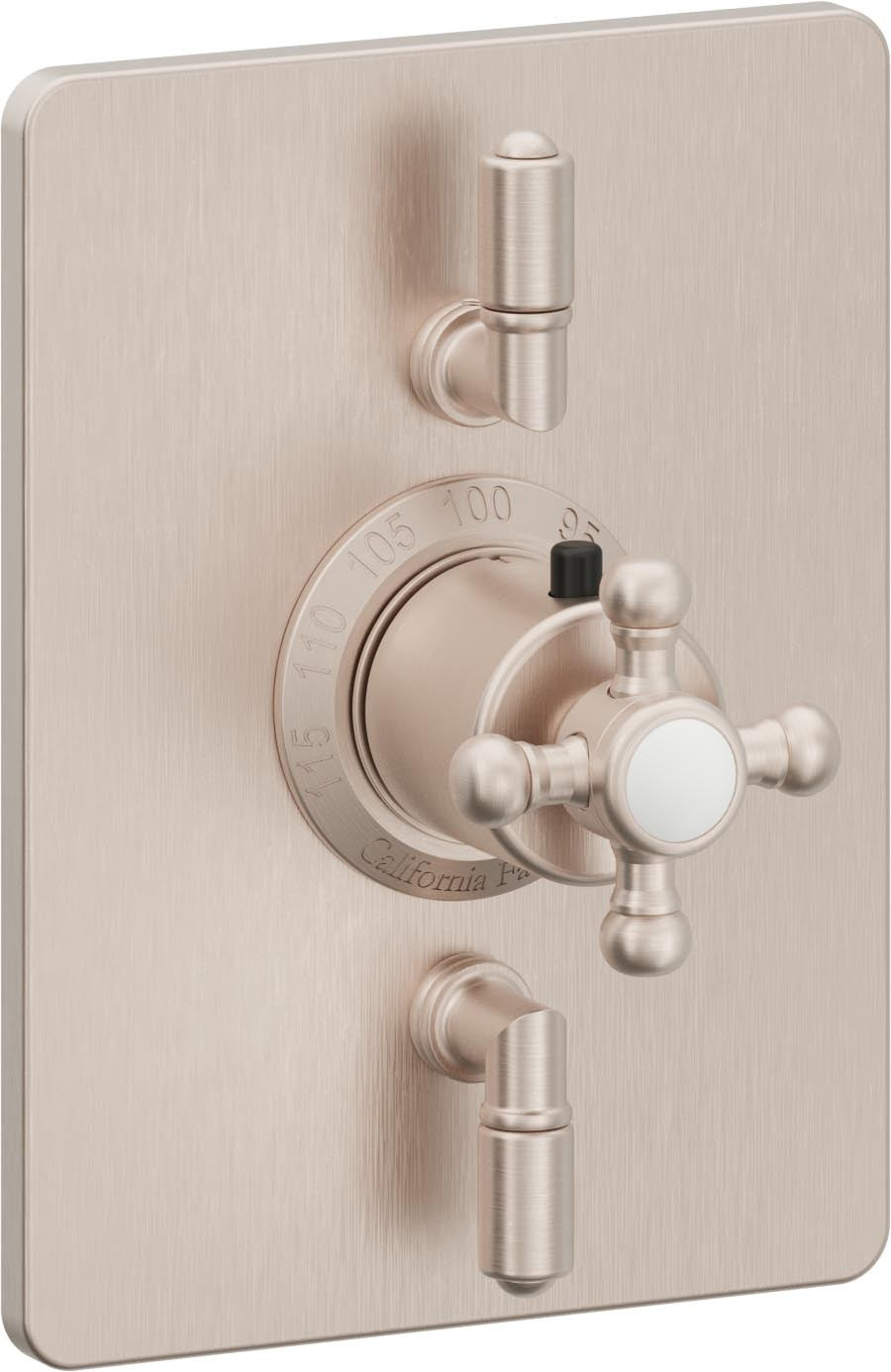 California Faucets Del Mar Rectangular StyleTherm Plates