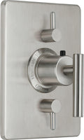 California Faucets Tiburon Solo Guarnición StyleTherm con Control de Doble Volumen - Manija de Palanca