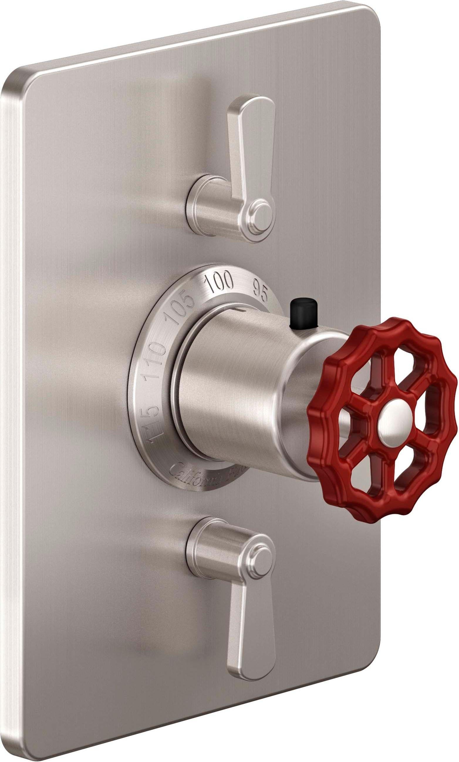 California Faucets Descanso Works Rectangular StyleTherm Plates