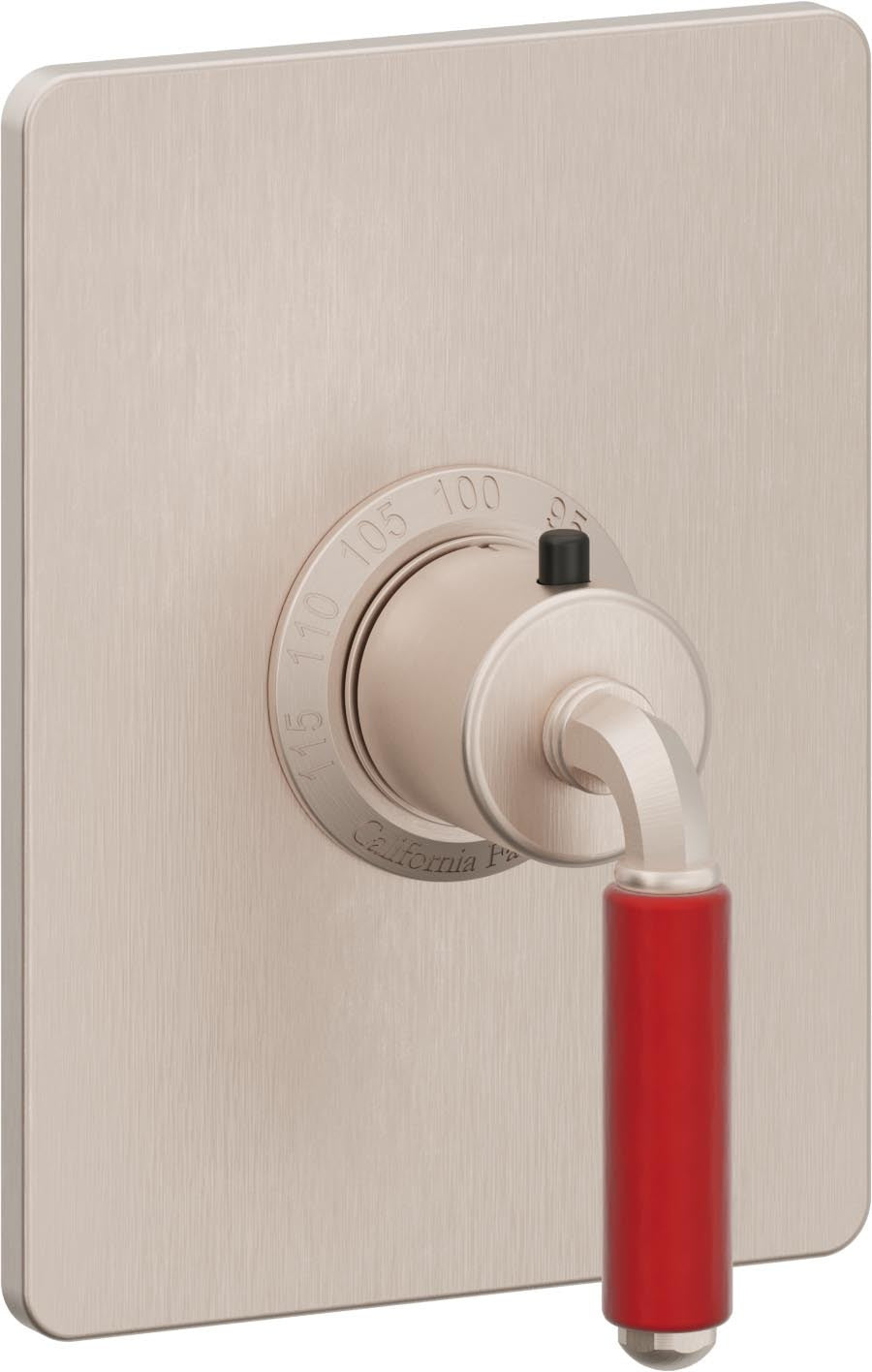 California Faucets Del Mar™ Rectangular StyleTherm Plates