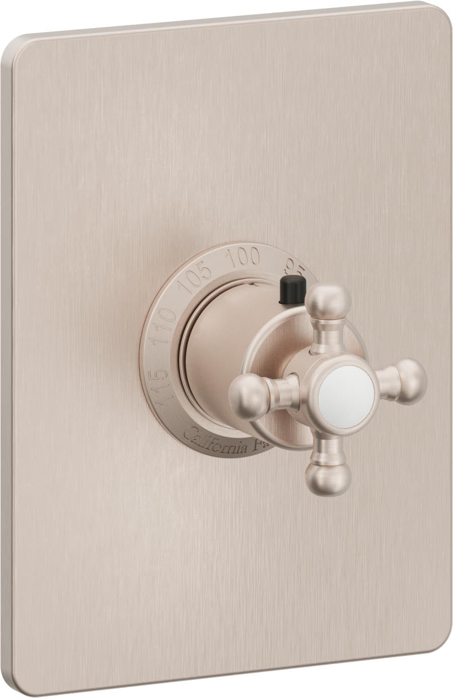California Faucets Del Mar Rectangular StyleTherm Plates